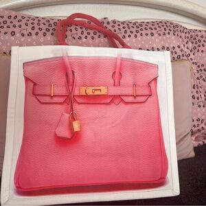 Pink Tote Bag